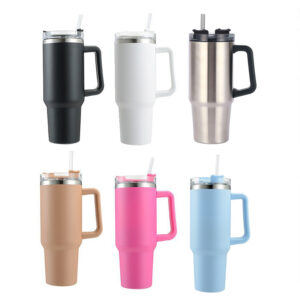 40oz Handle Car Mug