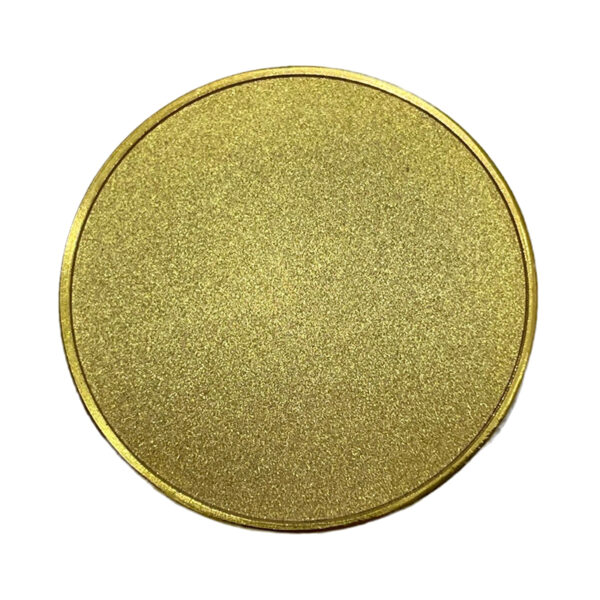 Iron plating with rough surface Coins