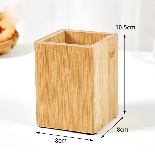 Bamboo Pen Container